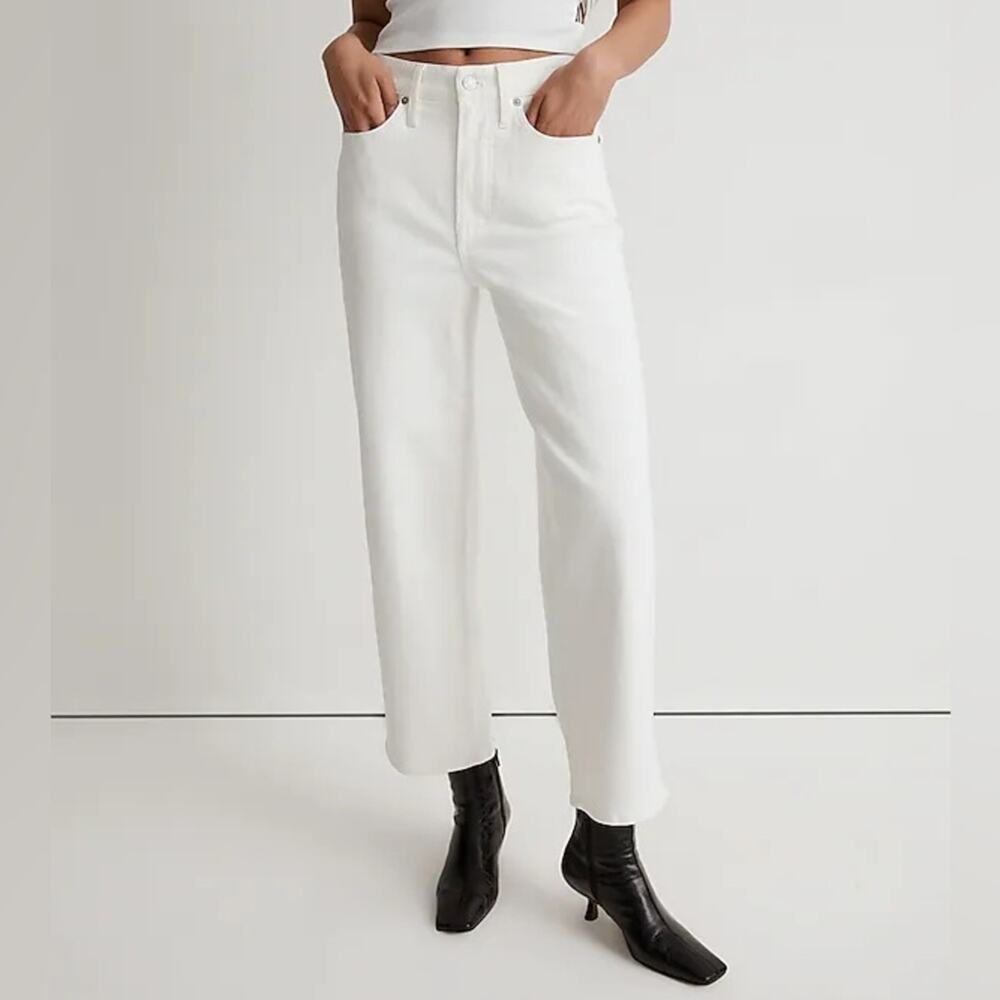 Madewell The Perfect Vintage Wide-Leg Crop Jean Women’s Sz 32